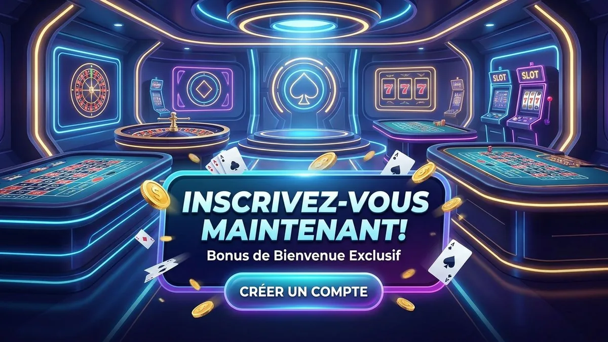 Inscription avec bonus